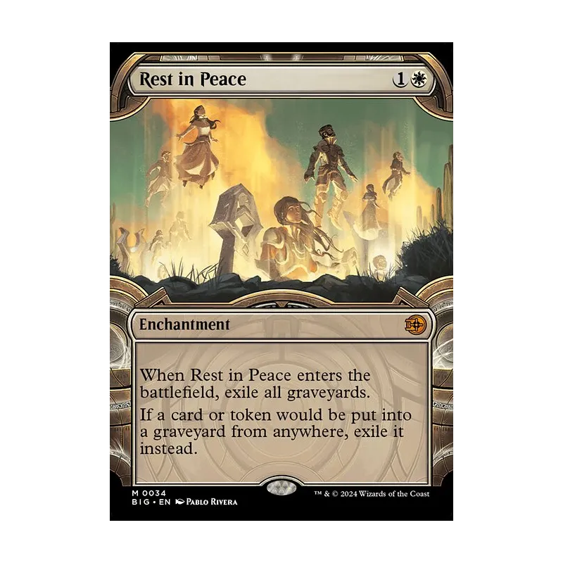 Rest in Peace (Showcase) - The Big Score (Near Mint)