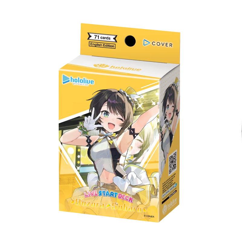 Hololive OCG: Live Start Deck - Oozora Subaru (Preorder)