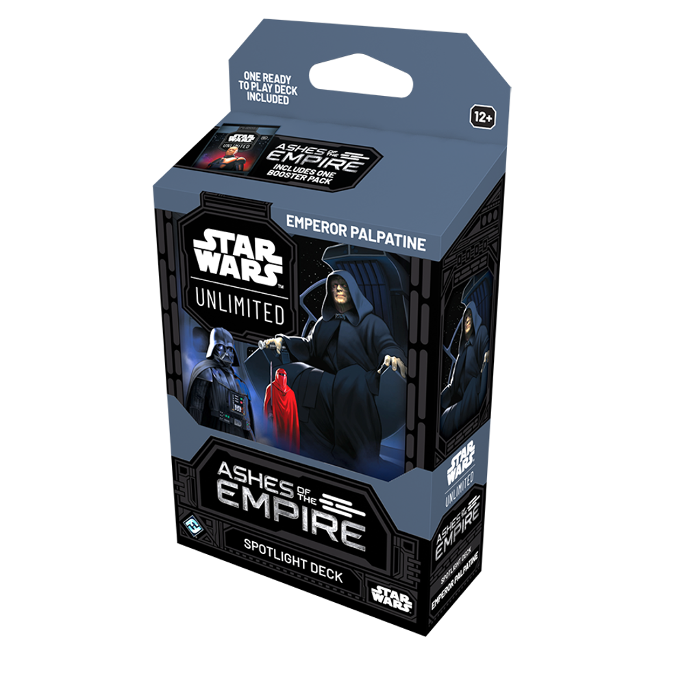Star Wars Unlimited TCG: Ashes of the Empire - Spotlight Deck - Emperor Palpatine (Preorder)