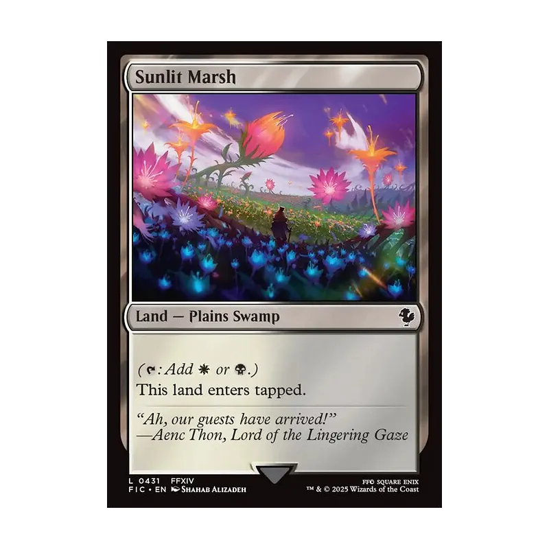 Sunlit Marsh - Final Fantasy Commander (Near Mint)
