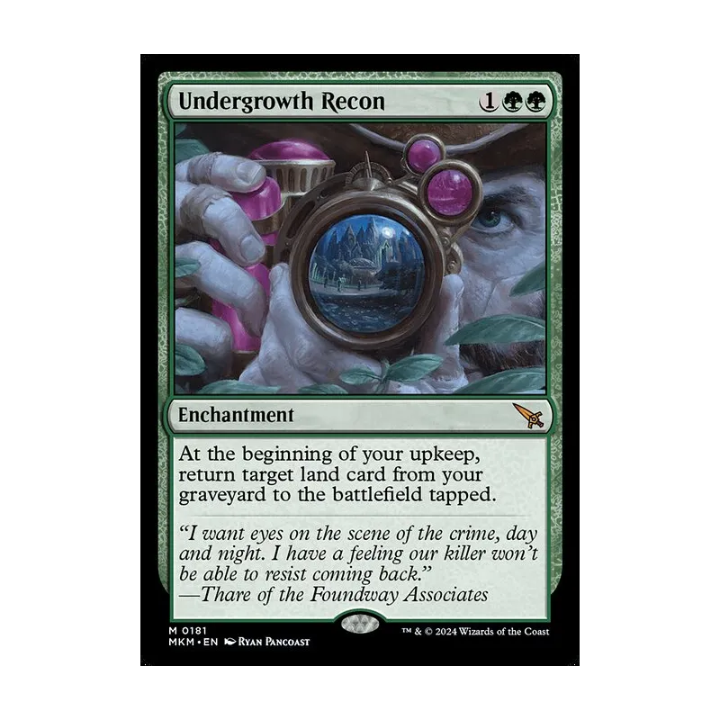 Undergrowth Recon - Murders at Karlov Manor (Near Mint)