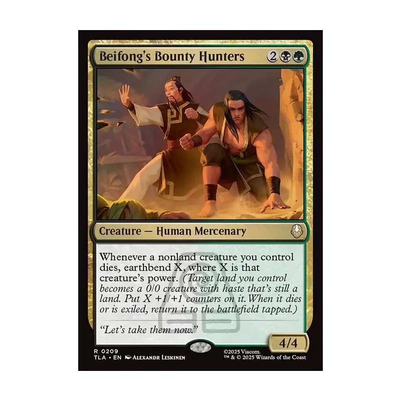 Beifong's Bounty Hunters - Avatar: The Last Airbender (Near Mint)
