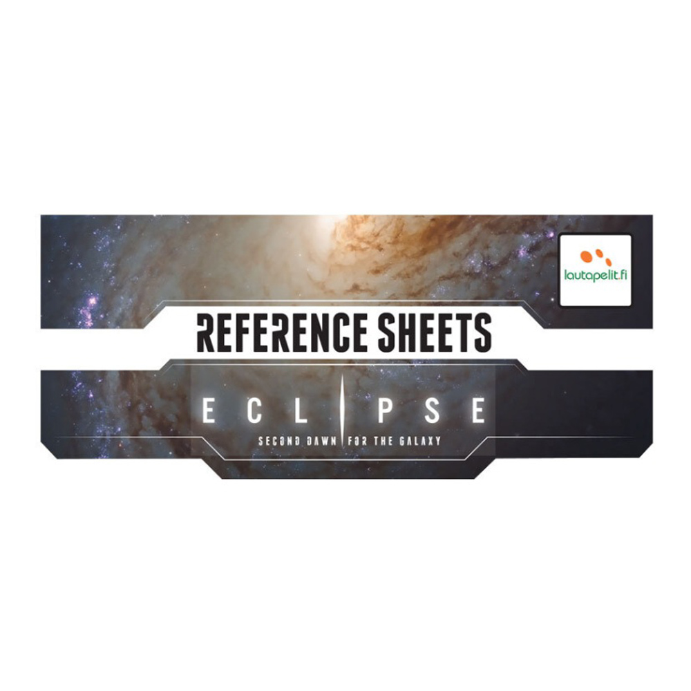 Eclipse: Second Dawn for the Galaxy - Reference Sheets
