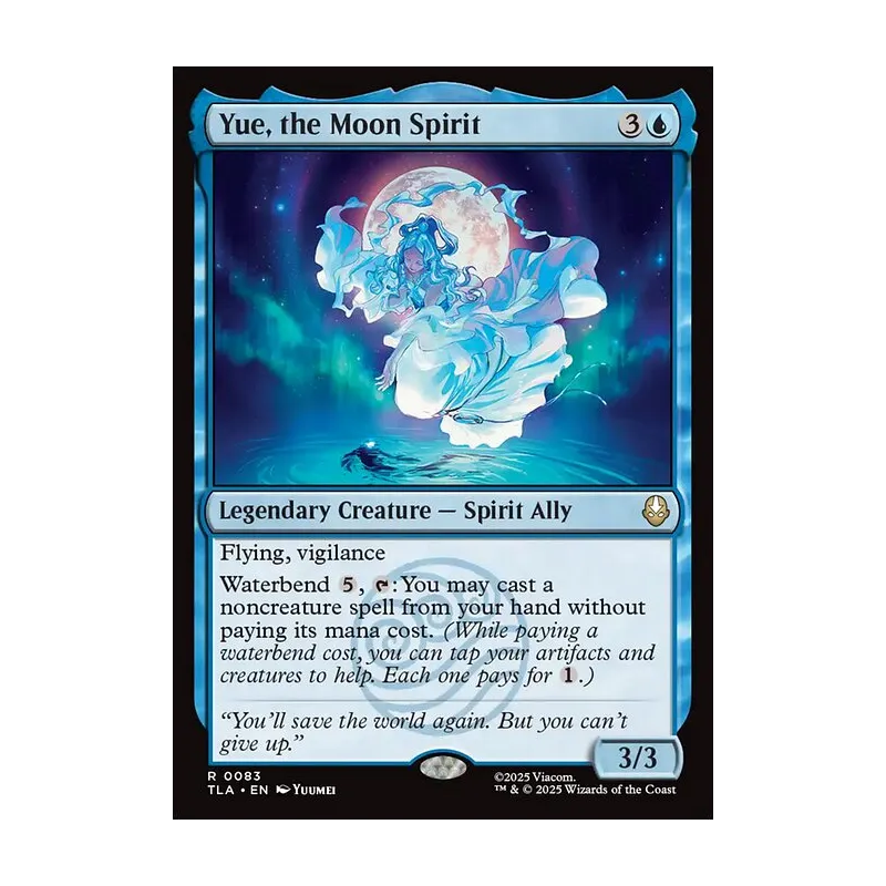 Yue, the Moon Spirit - Avatar: The Last Airbender (Near Mint)