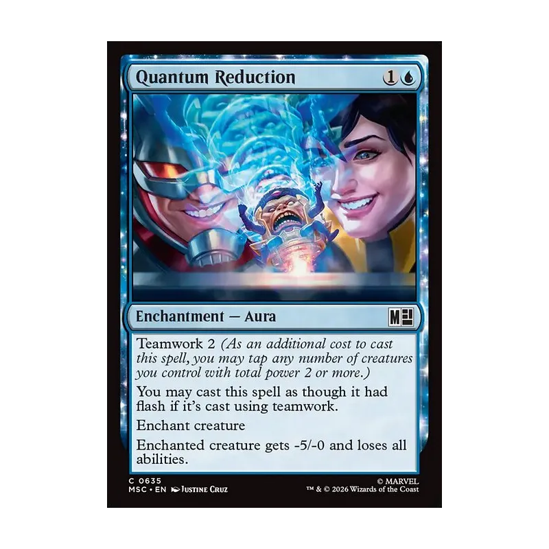 Quantum Reduction - Marvel Super Heroes Commander (Near Mint)