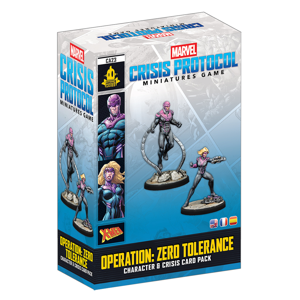 Marvel Crisis Protocol: Operation: Zero Tolerance - Character & Crisis Card Pack (Preorder)
