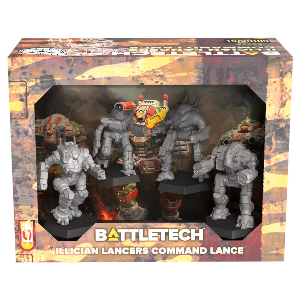BattleTech: Illician Lancers Command Lance (Preorder)