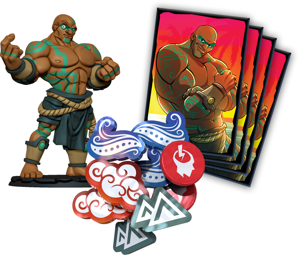 Dice Throne: Accessory Pack - Mystic Brawler