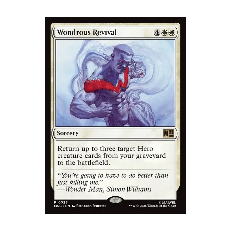 Wondrous Revival - Marvel Super Heroes Commander (Near Mint)