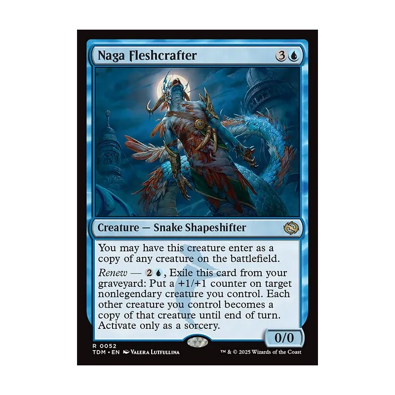 Naga Fleshcrafter - Tarkir: Dragonstorm (Near Mint)