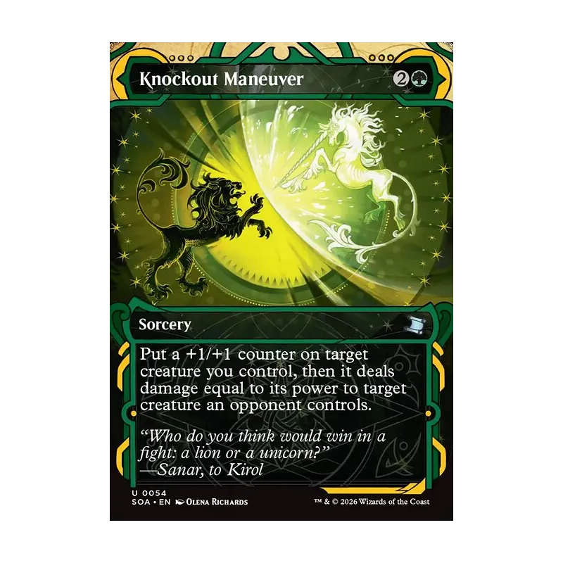 Knockout Maneuver - Secrets of Strixhaven Mystical Archive (Near Mint)