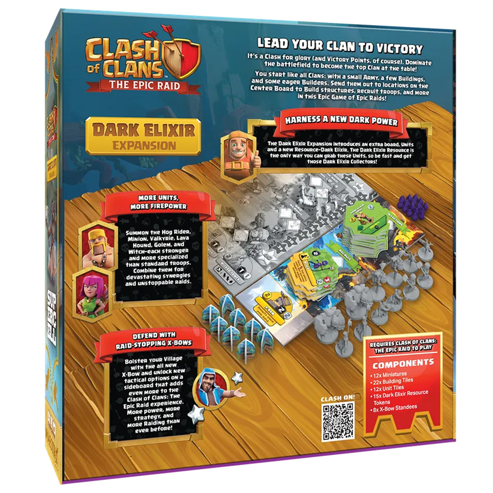 Clash of Clans: The Epic Raid - Dark Elixir Expansion (New Arrival)