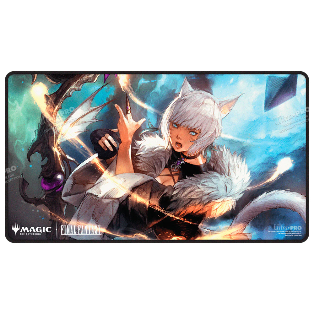 MtG Black-Stitched Playmat: Final Fantasy - Y'shtola Rhul