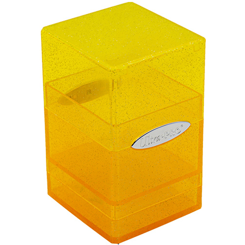 Satin Tower: Glitter Yellow