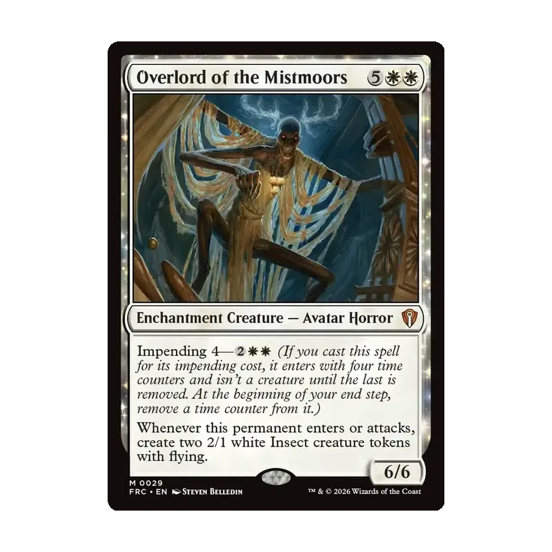 Overlord of the Mistmoors - Reality Fracture Commander (Near Mint)