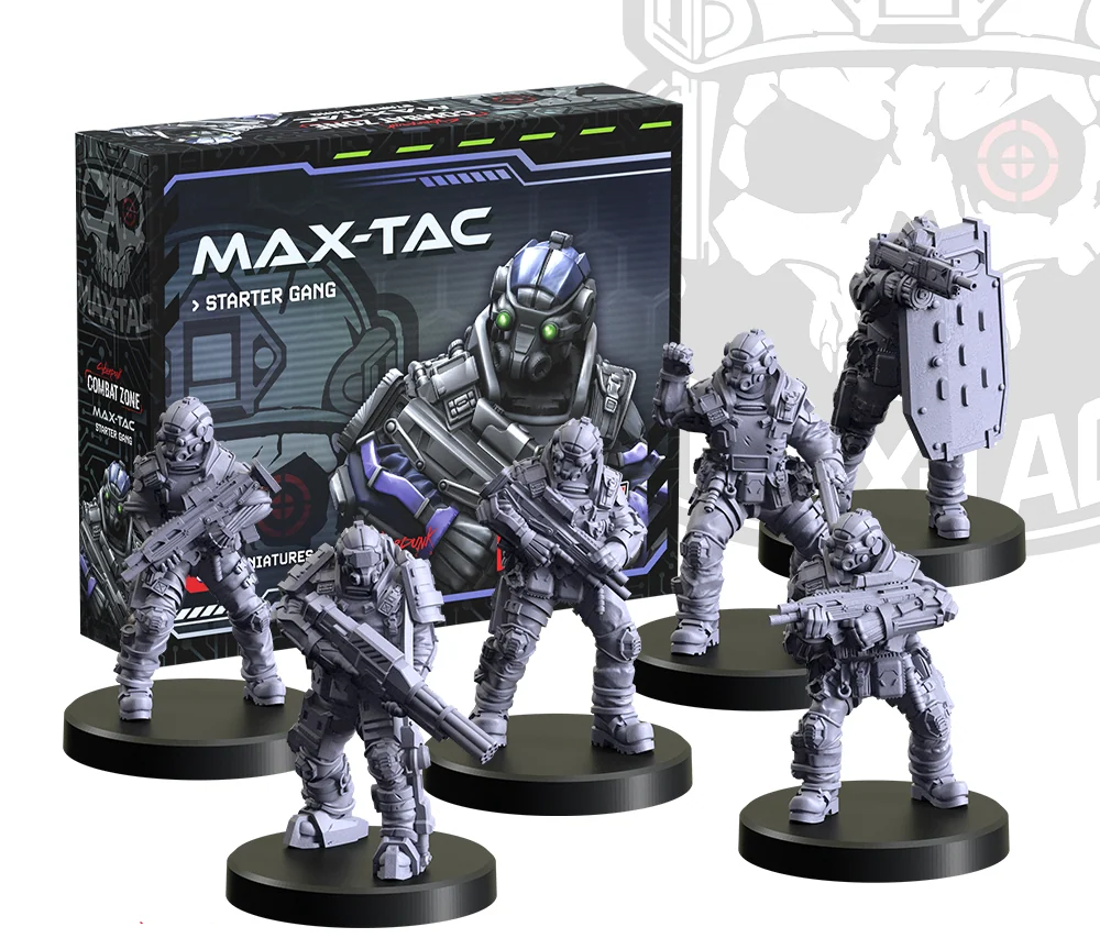Cyberpunk Red Combat Zone: MAX-TAC Starter Gang (Preorder)