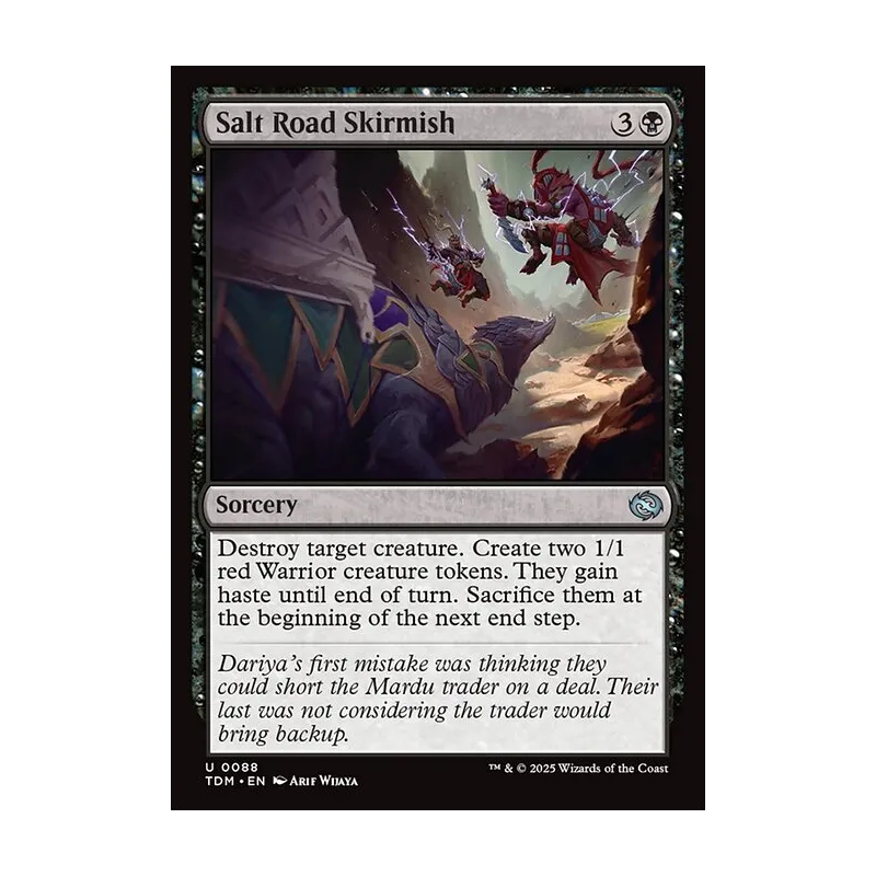 Salt Road Skirmish - Tarkir: Dragonstorm (Foil Near Mint)