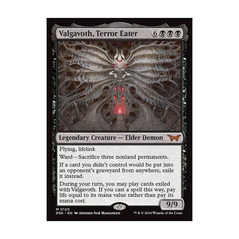 Valgavoth, Terror Eater - Duskmourn: House of Horror (Foil Near Mint)