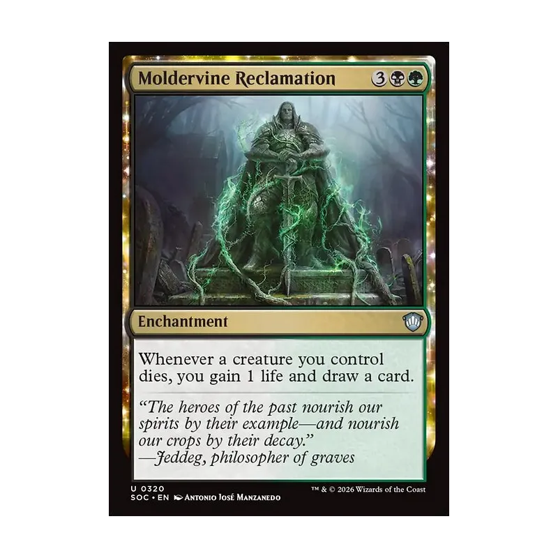Moldervine Reclamation - Secrets of Strixhaven Commander (Near Mint)