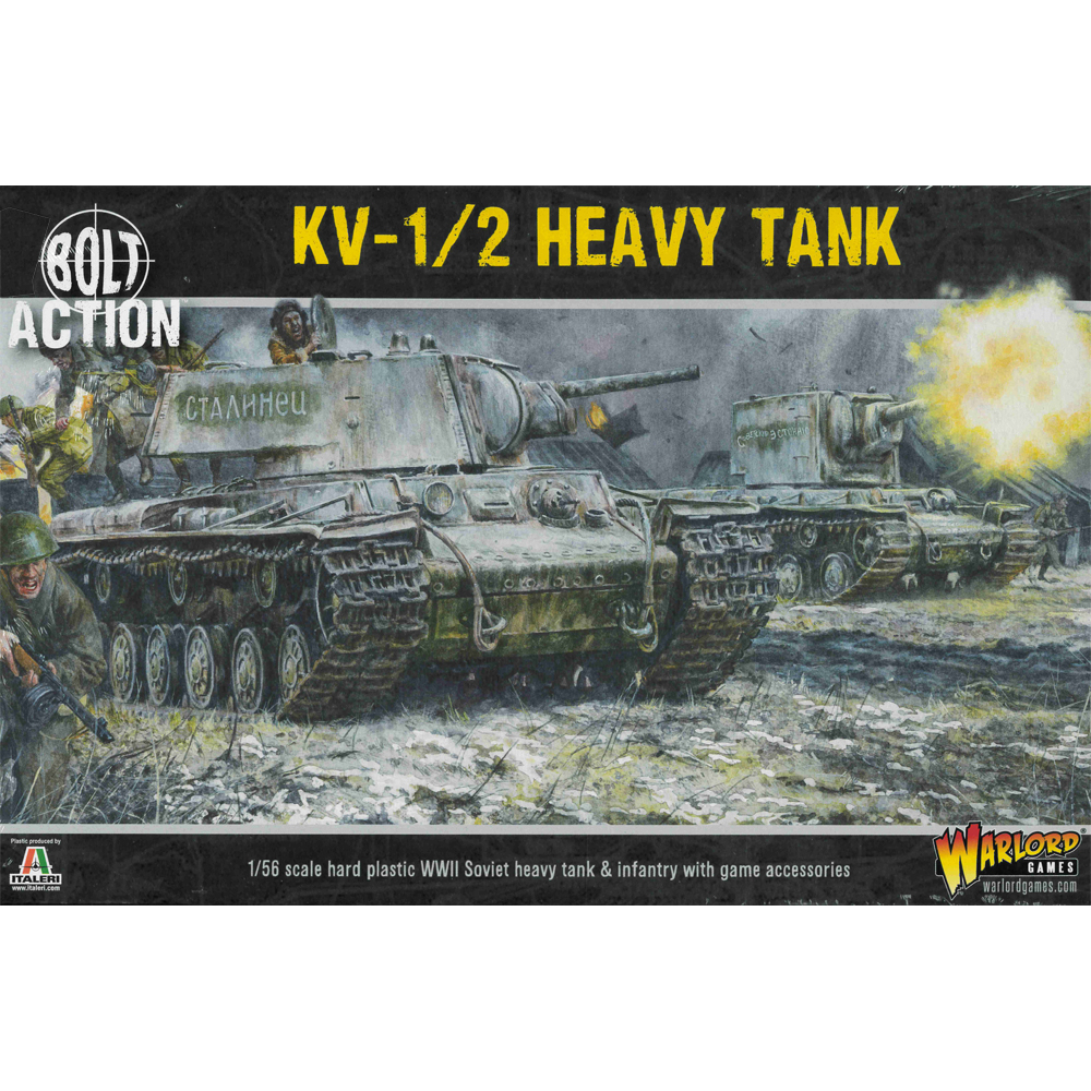 Bolt Action 3E: KV-1/2 Heavy Tank (2025) (New Arrival)