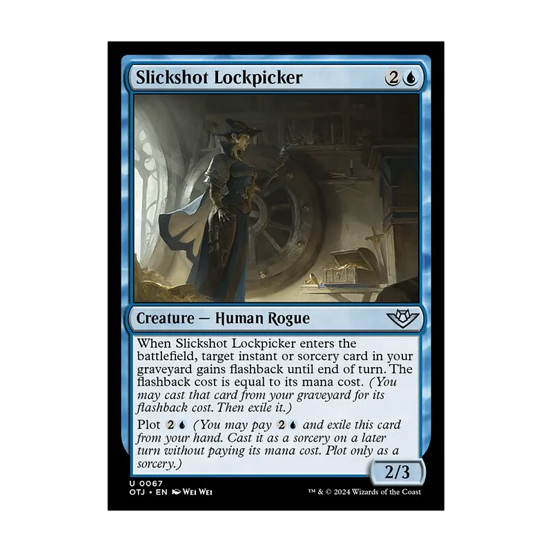 Slickshot Lockpicker - Outlaws of Thunder Junction (Near Mint)