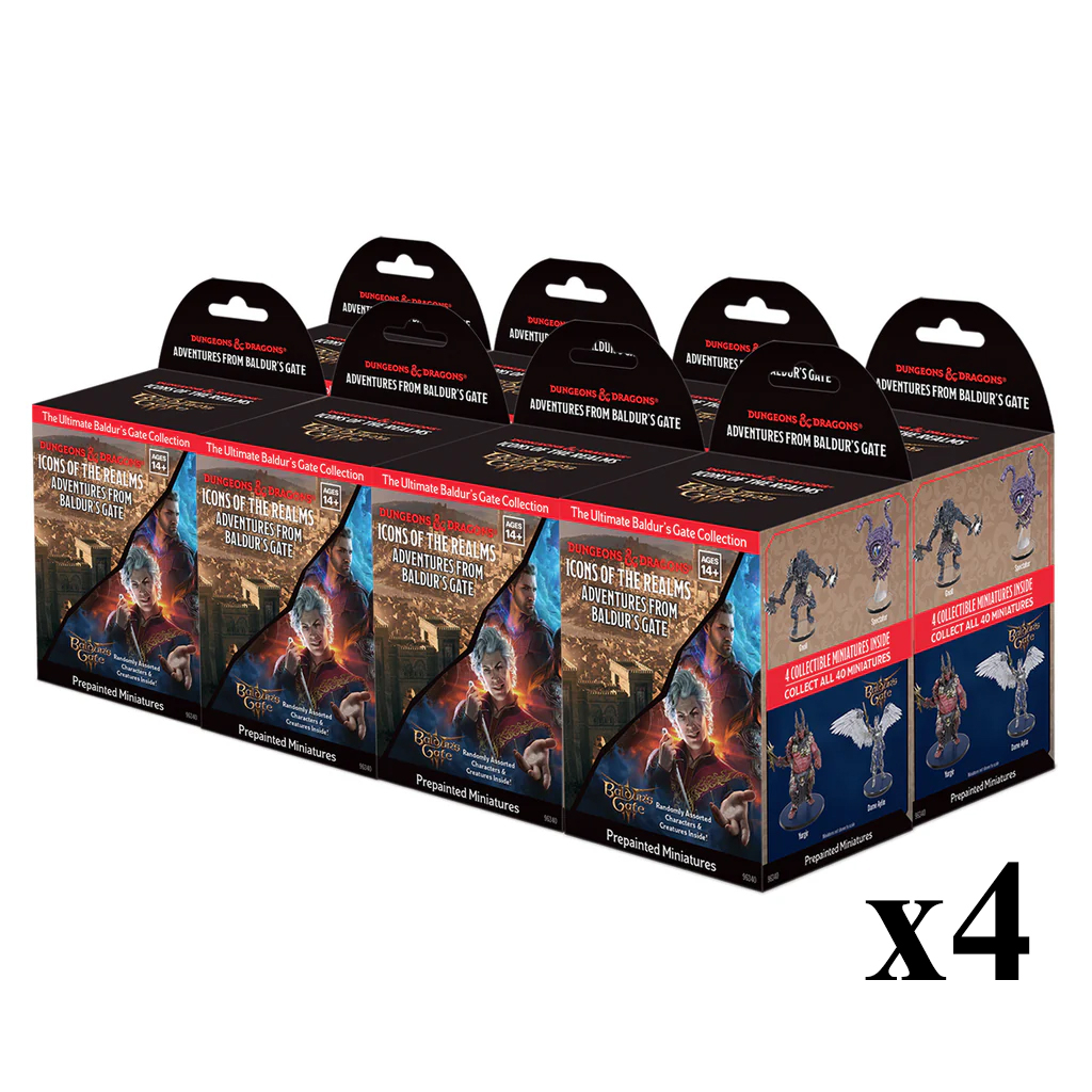 D&D Icons of the Realms: Adventures from Baldur's Gate - Booster Case