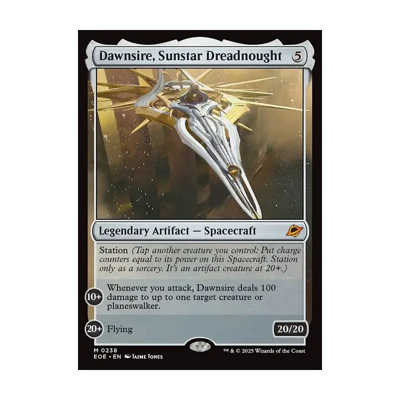 Dawnsire, Sunstar Dreadnought - Edge of Eternities (Near Mint)