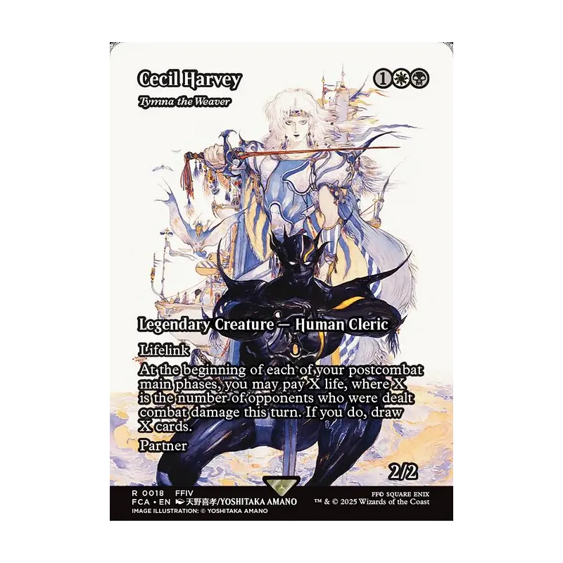 mtg cecil final fantasy Harvey [Foil] #18 Prices | Magic Through the Ages MTGNexus - Cecil Harvey, Paladin