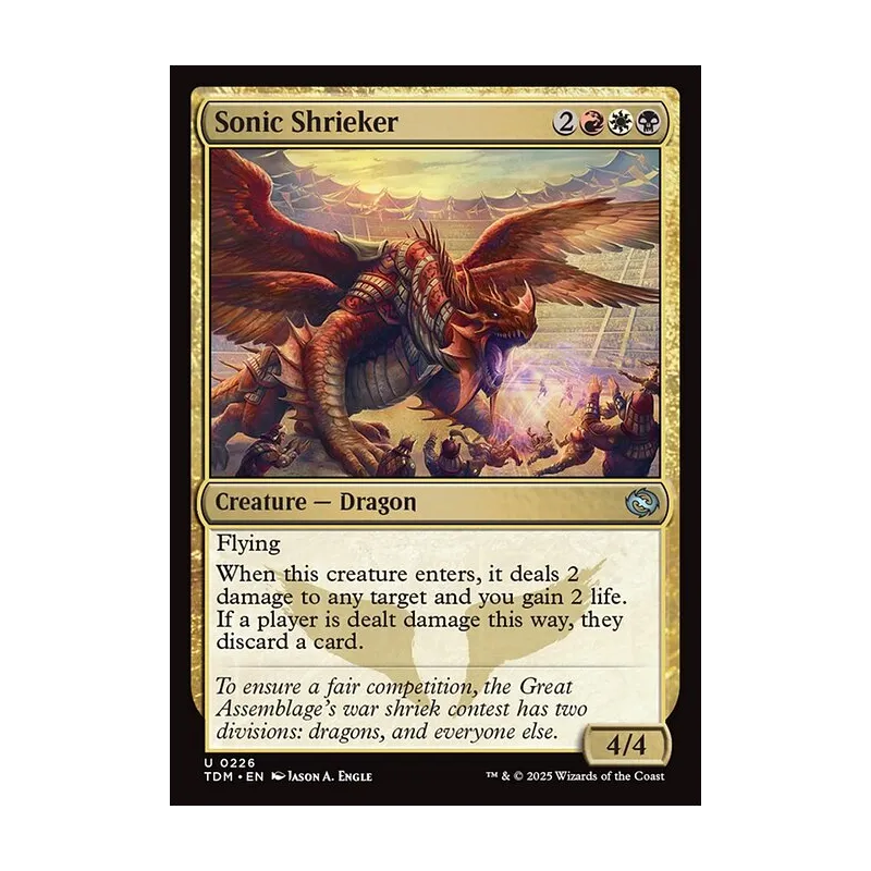 Sonic Shrieker - Tarkir: Dragonstorm (Near Mint)