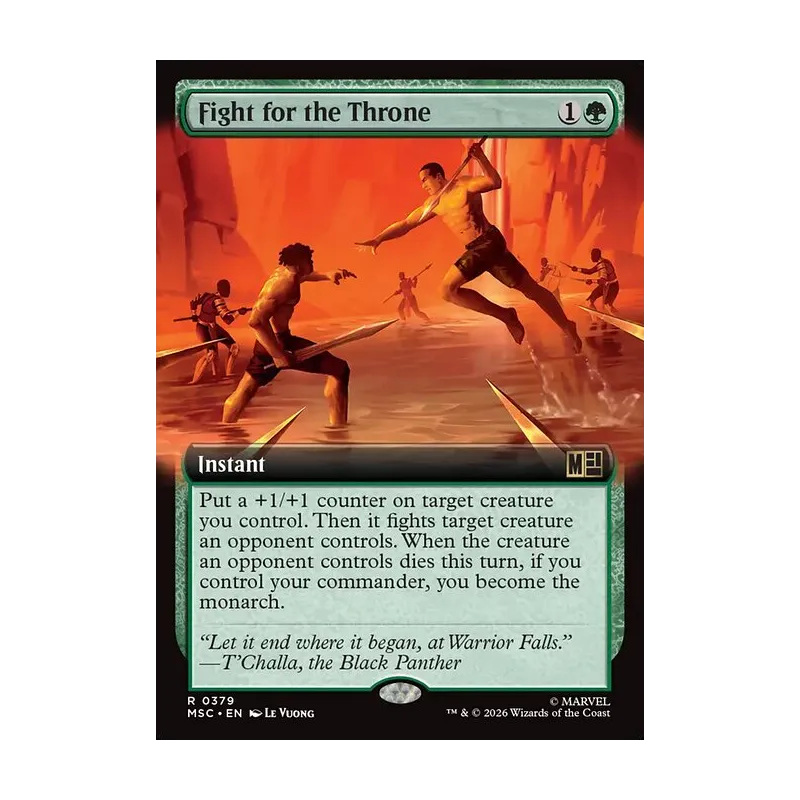 Fight for the Throne | Marvel Super Heroes Commander MTG