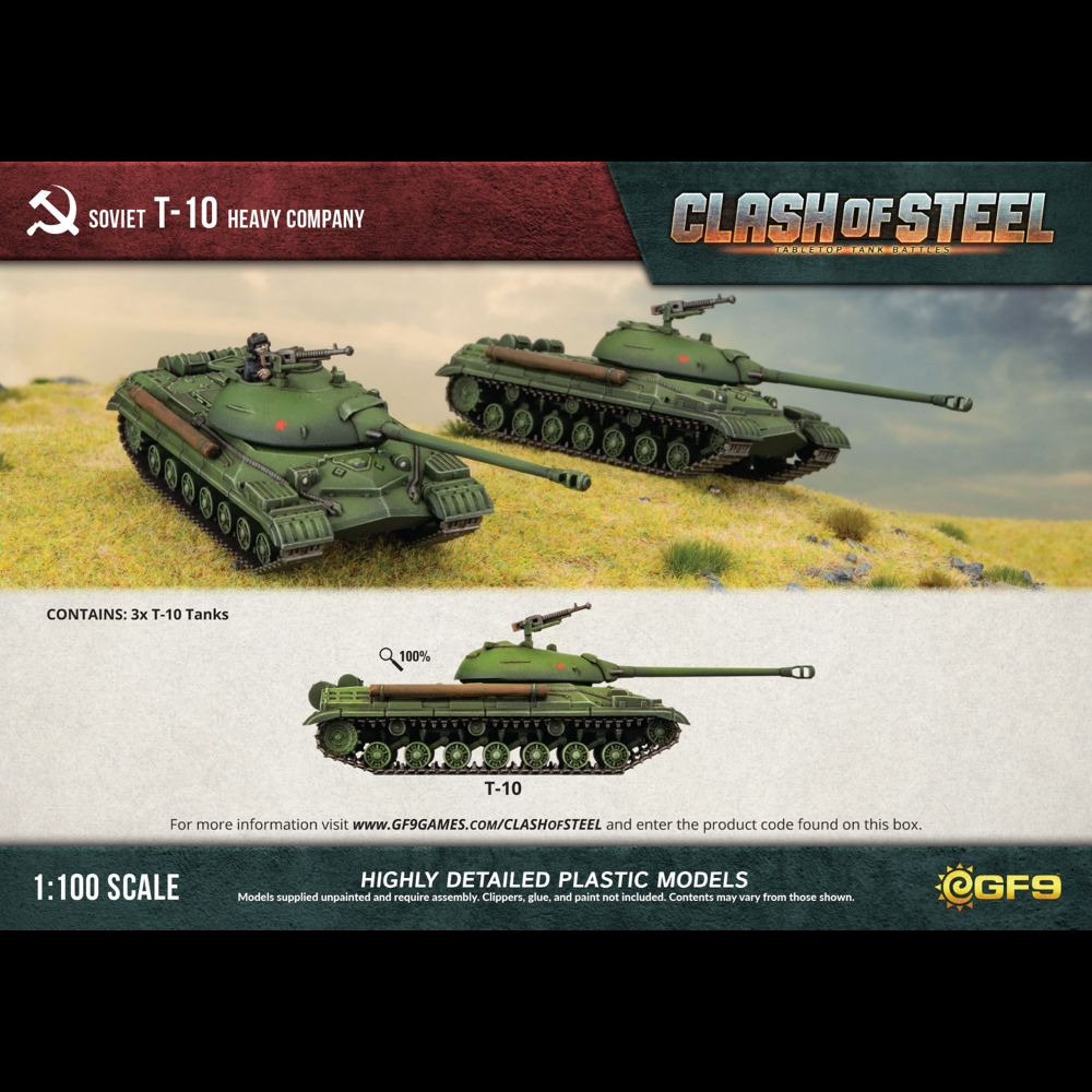 Clash of Steel: Soviet - T-10 Heavy Company