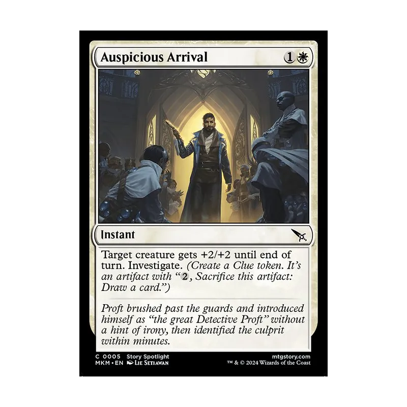 Auspicious Arrival - Murders at Karlov Manor (Near Mint)