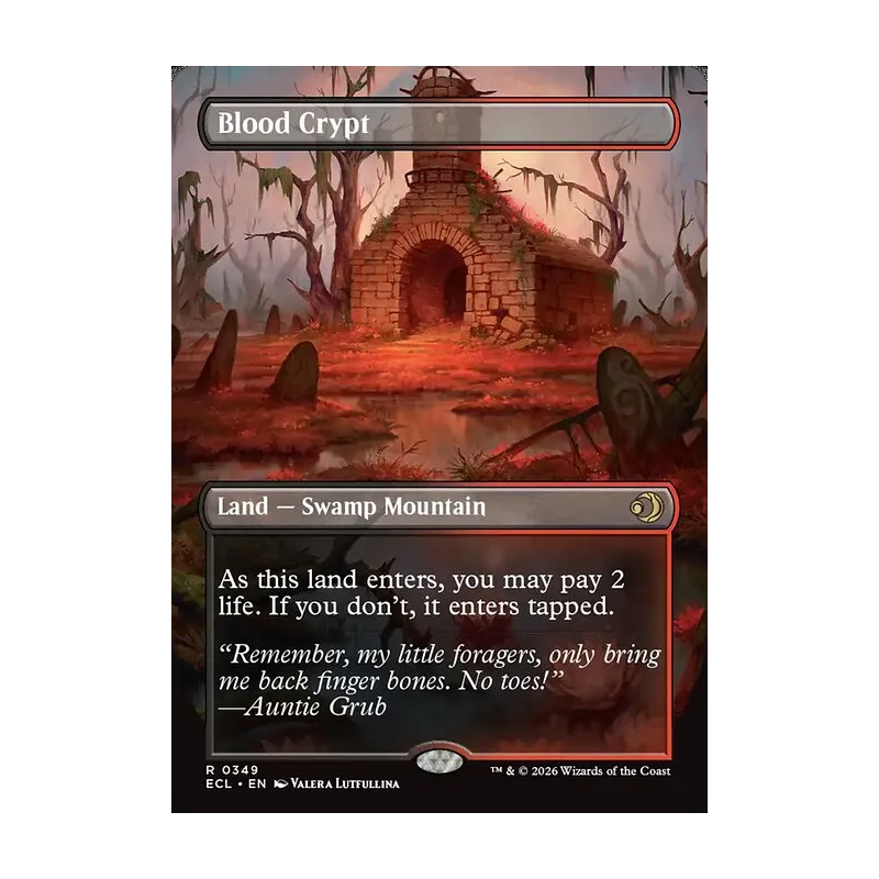 Blood Crypt (Borderless) - Lorwyn Eclipsed (Near Mint)