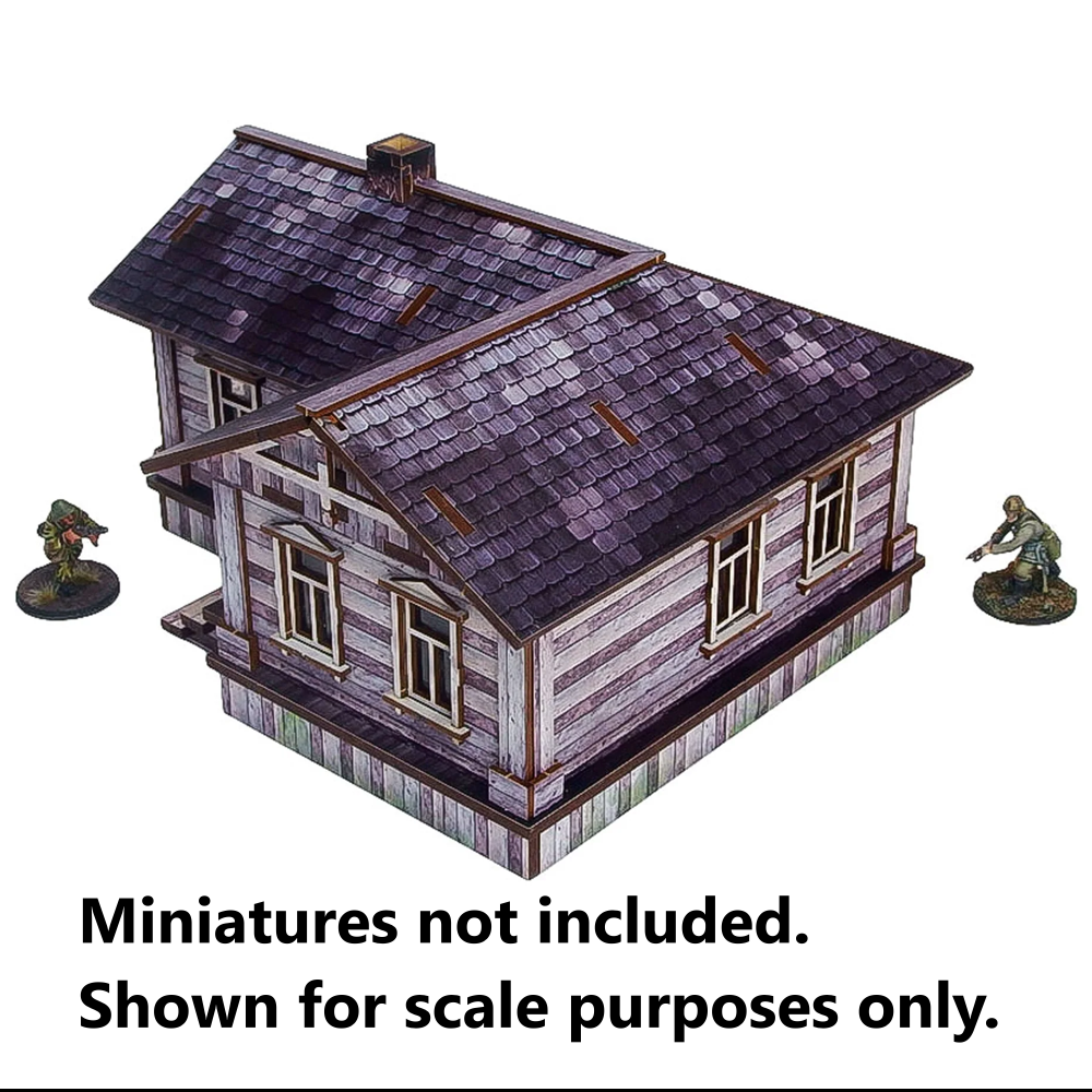 Bolt Action HDF Terrain: WW2 Ostfront Village - Iwan's House