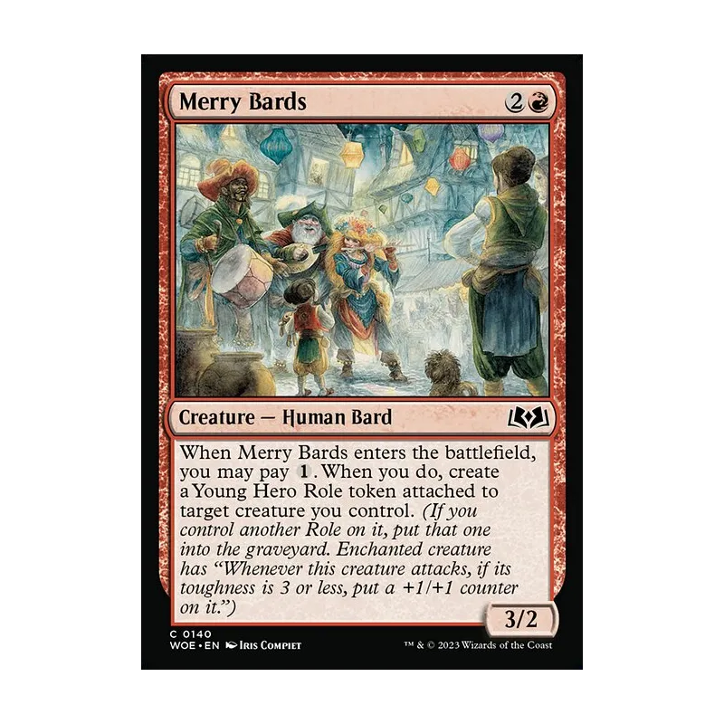 Merry Bards - Wilds of Eldraine (Near Mint)