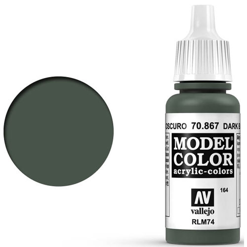 Vallejo Model Color Paint: Dark Blue Grey