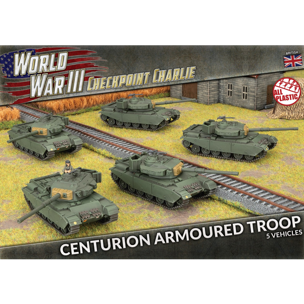 WWIII Team Yankee: British - Centurion Territorial Armoured Troop (New Arrival)