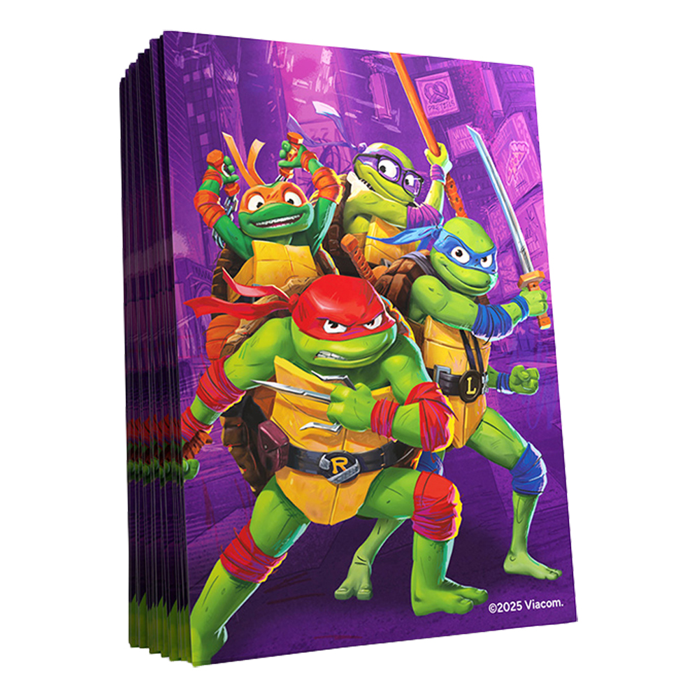 UniVersus Sleeves: TMNT - Turtle Power (100) (New Arrival)