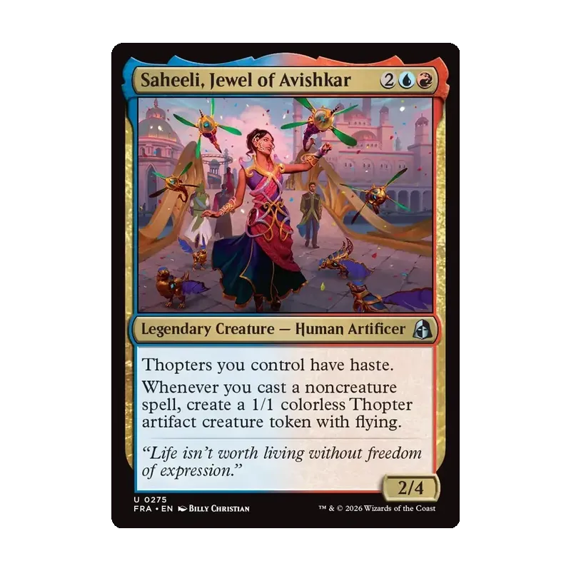 Saheeli, Jewel of Avishkar - Reality Fracture (Near Mint)