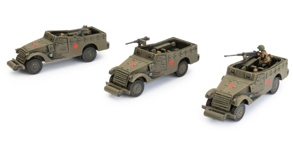 Flames of War WW2: Soviet - M3 Scout Transport (Late-War)
