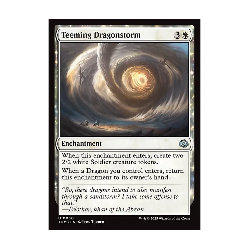Teeming Dragonstorm - Tarkir: Dragonstorm (Near Mint)