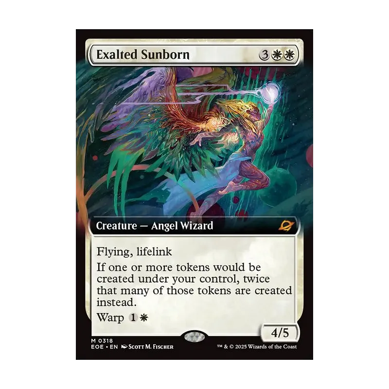 Exalted Sunborn (Extended Art) - Edge of Eternities (Near Mint)
