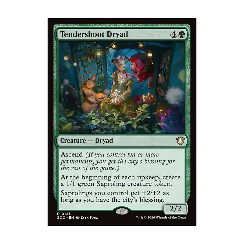Tendershoot Dryad - Secrets of Strixhaven Commander (Near Mint)