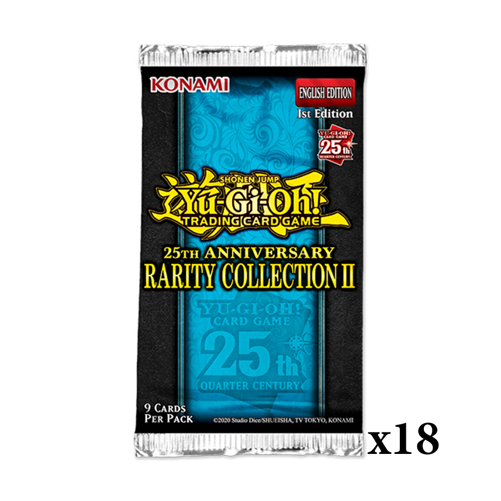 Yu-Gi-Oh TCG: 25th Anniversary Rarity Collection II - Booster Box (18) (Last Chance)