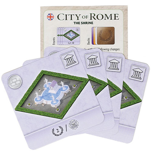 The Great City of Rome: The Shrine Mini Expansion (Clearance) The Great City of Rome: The Shrine Mini Expansion (Clearance)