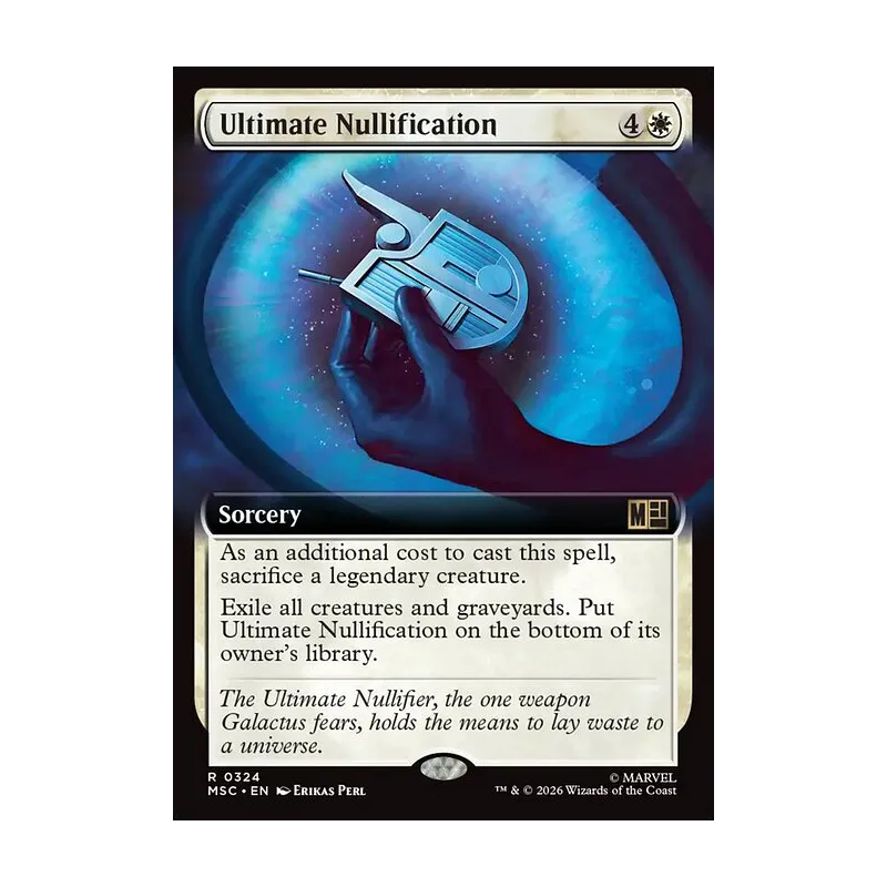 Ultimate Nullification (Extended Art) - Marvel Super Heroes Commander (Near Mint)