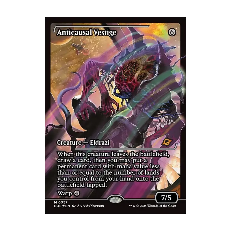 Anticausal Vestige (Showcase) - Edge of Eternities (Foil Near Mint)