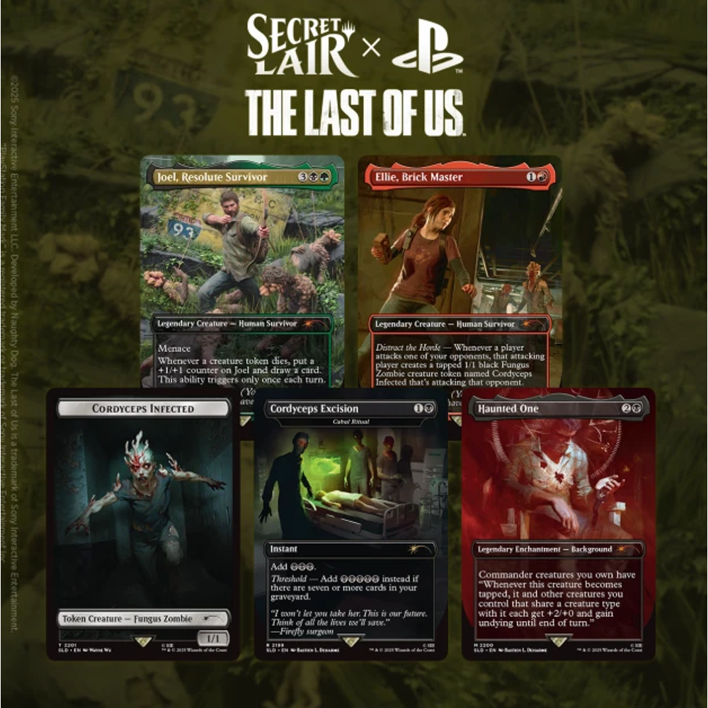 MTG Secret Lair x Last Of Us: Part 1, Chasing Hope (Non-Foil) (Preorder)