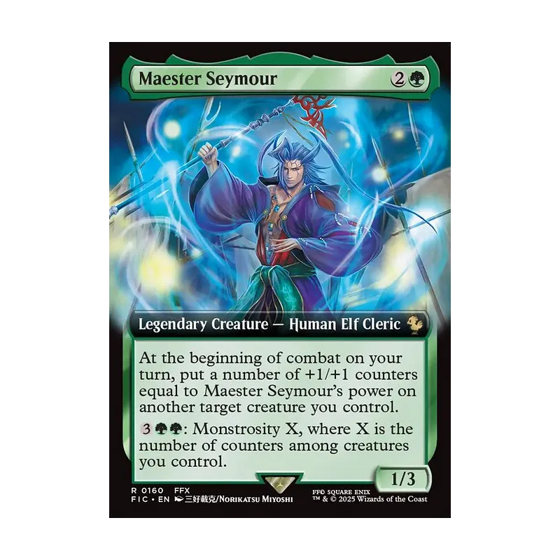 Maester Seymour (Extended Art) - Final Fantasy Commander (Near Mint)