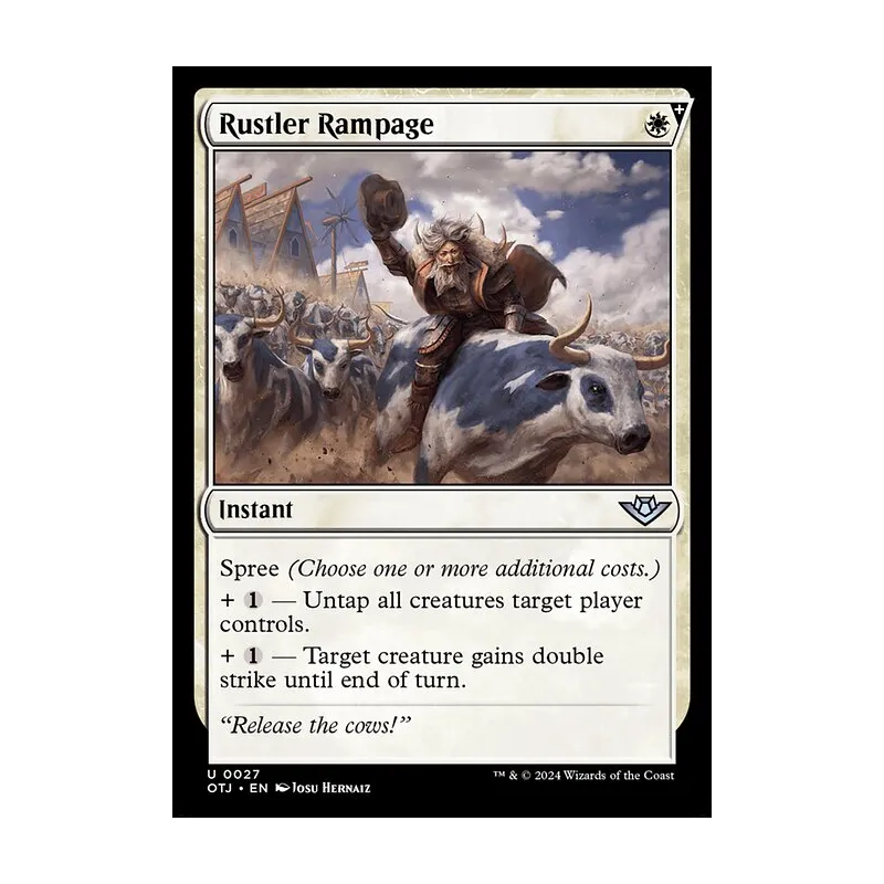 Rustler Rampage - Outlaws of Thunder Junction (Near Mint)